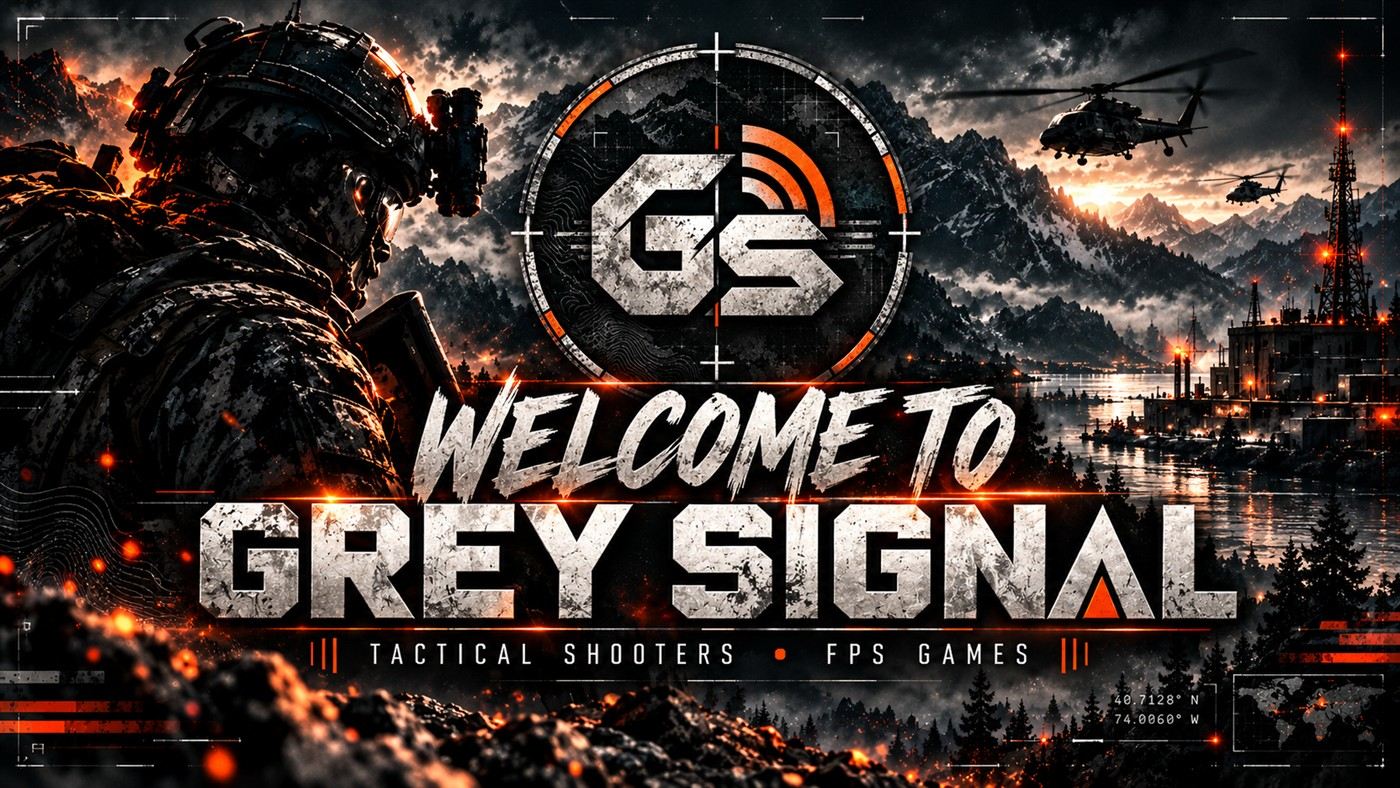 Welcome to Grey Signal: tactical shooters and FPS games